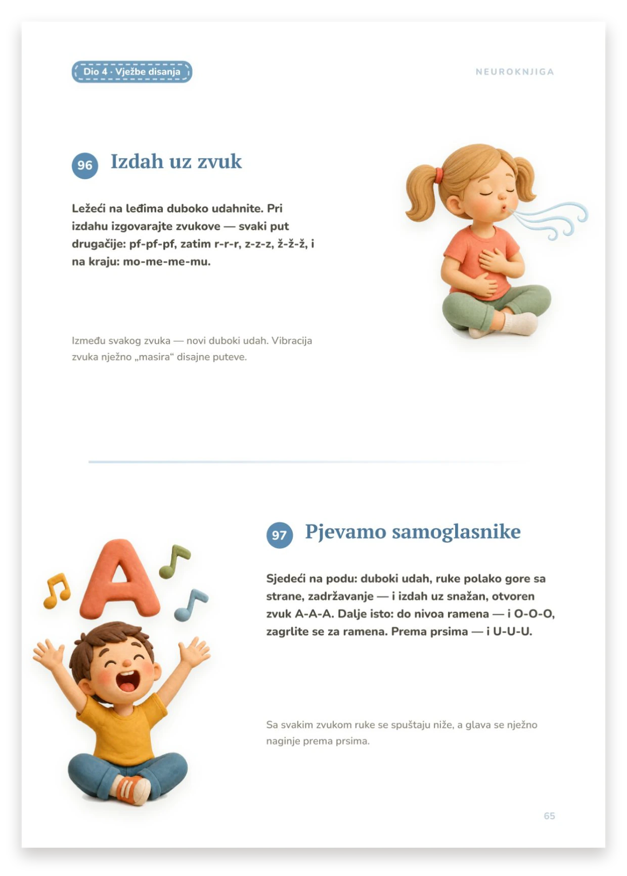 Vježbe disanja sa zvukom